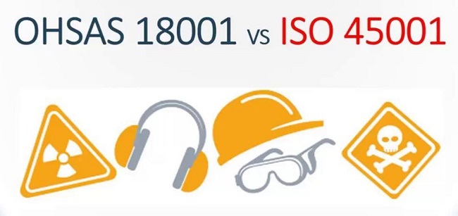 sự khác nhau giữa iso 45001 và ohsas 18001