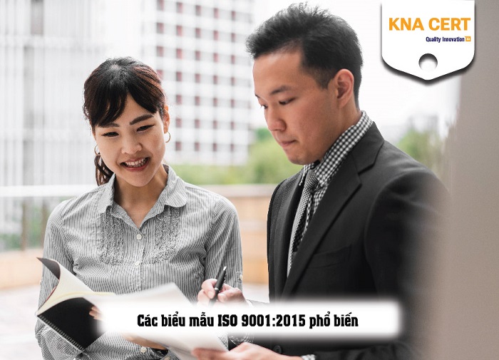 biểu mẫu iso 9001:2015