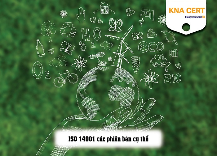 các phiên bản của tiêu chuẩn iso 14001:2015