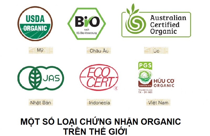 Một số loại chứng nhận hữu cơ ( Organic ) nổi tiếng trên thế ...