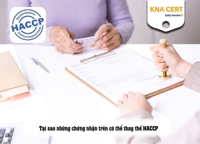 chứng nhận nào có thể thay thế haccp