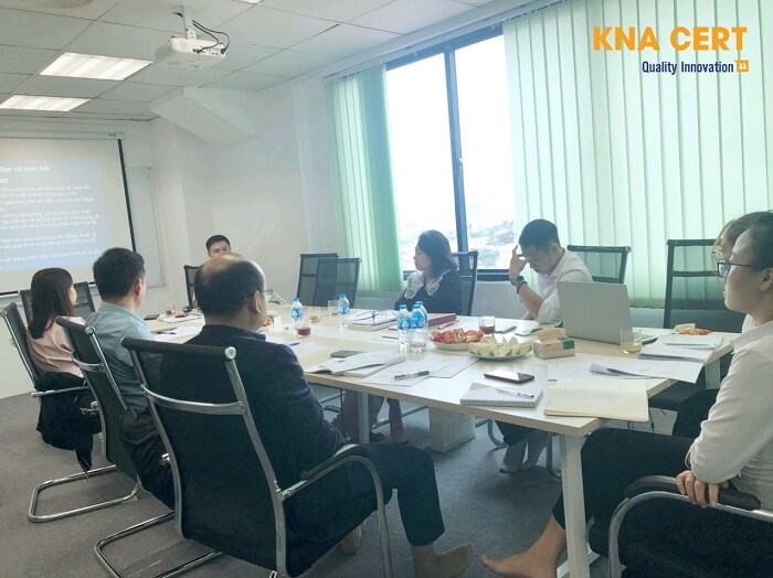 đào tạo public ISO 9001 tại KNA tháng 10
