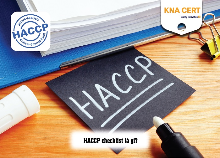 haccp checklist là gì 