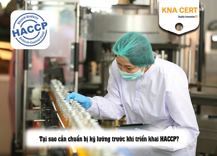 Hướng dẫn 5 bước chuẩn bị trong HACCP