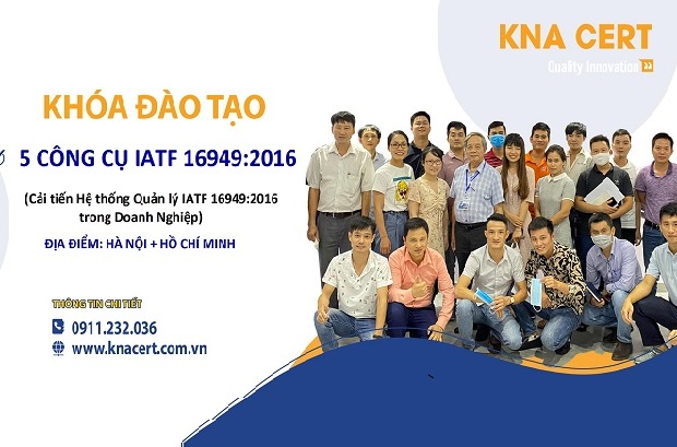 Khóa học 5 Công cụ IATF 16949:2016 (5 CORE TOOLS)