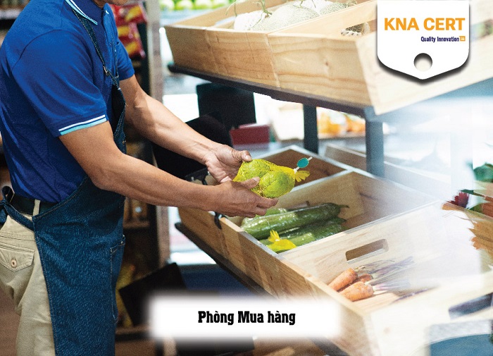 các phòng ban liên quan tới haccp