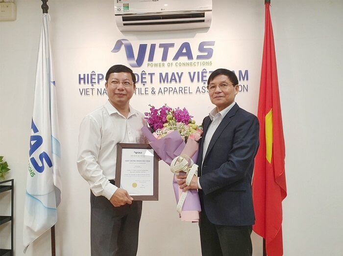 kna cert trở thành thành viên chính thức của Hiệp Hội Dệt May Việt Nam