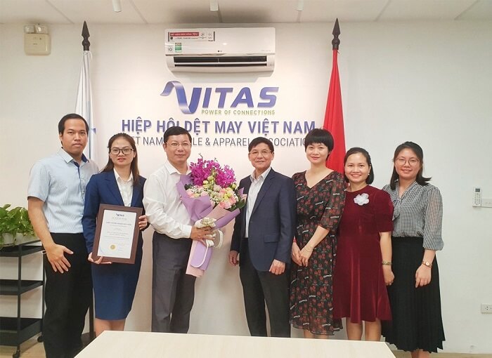 KNA CERT trở thành thành viên chính thức của Hiệp Hội Dệt May Việt Nam