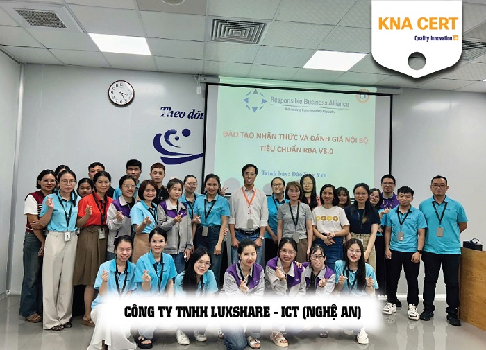 KNA Đào tạo RBA Code of Conduct 8.0 cho Công ty Luxshare_2