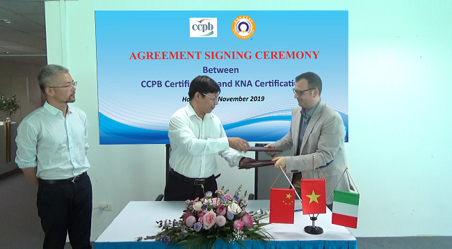 lễ kí kết thỏa thuận hợp tác với ccpb 
