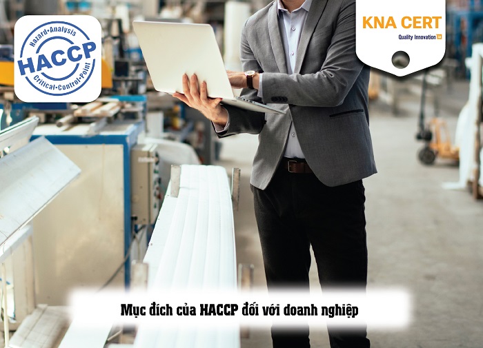 mục đích của haccp đối với doanh nghiệp 