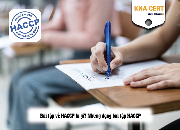 nội dung bài tập về haccp