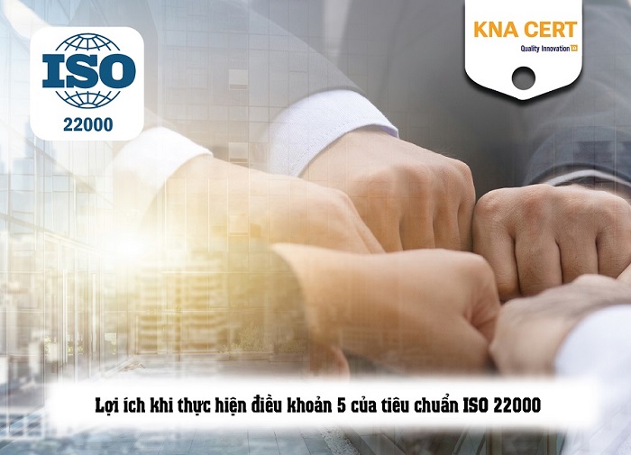 nội dung điều khoản 5 của iso 22000