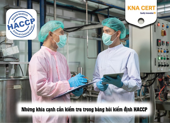 nội dung tổng quan về bảng hòi kiểm định haccp