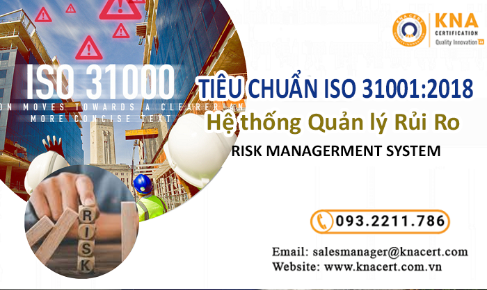 tiêu chuẩn ISO 31001 hệ thống quản lý rủi ro 