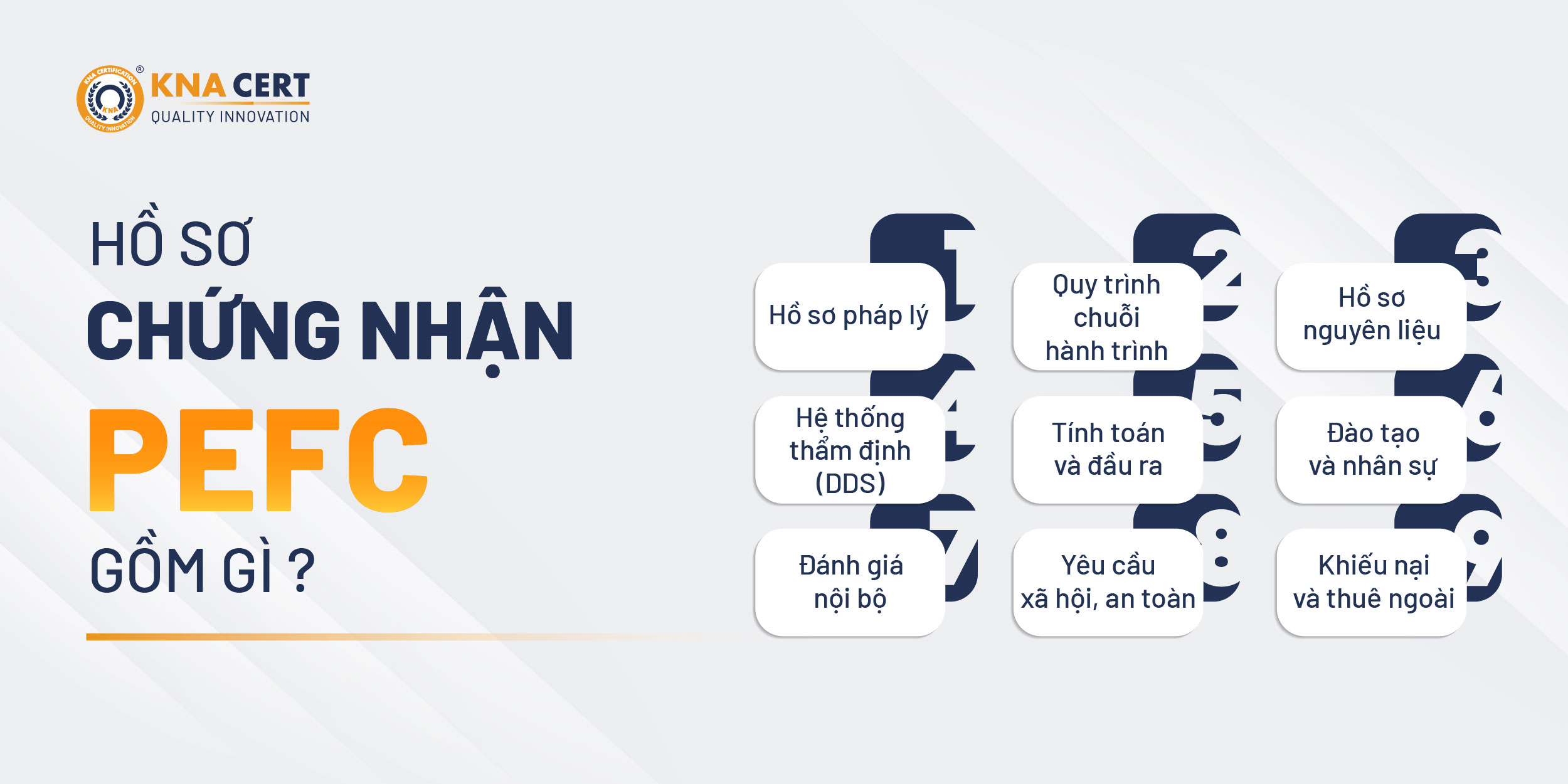 Hồ sơ chứng nhận PEFC cần chuẩn bị những gì?