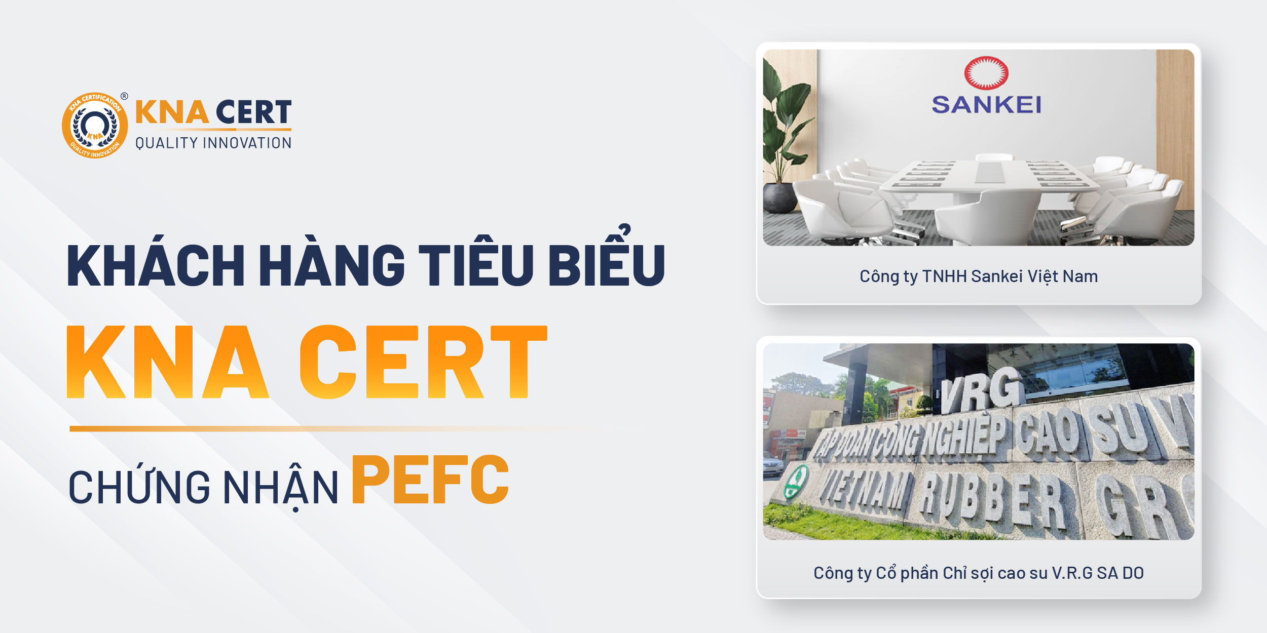Khách hàng tiêu biểu của KNA CERT