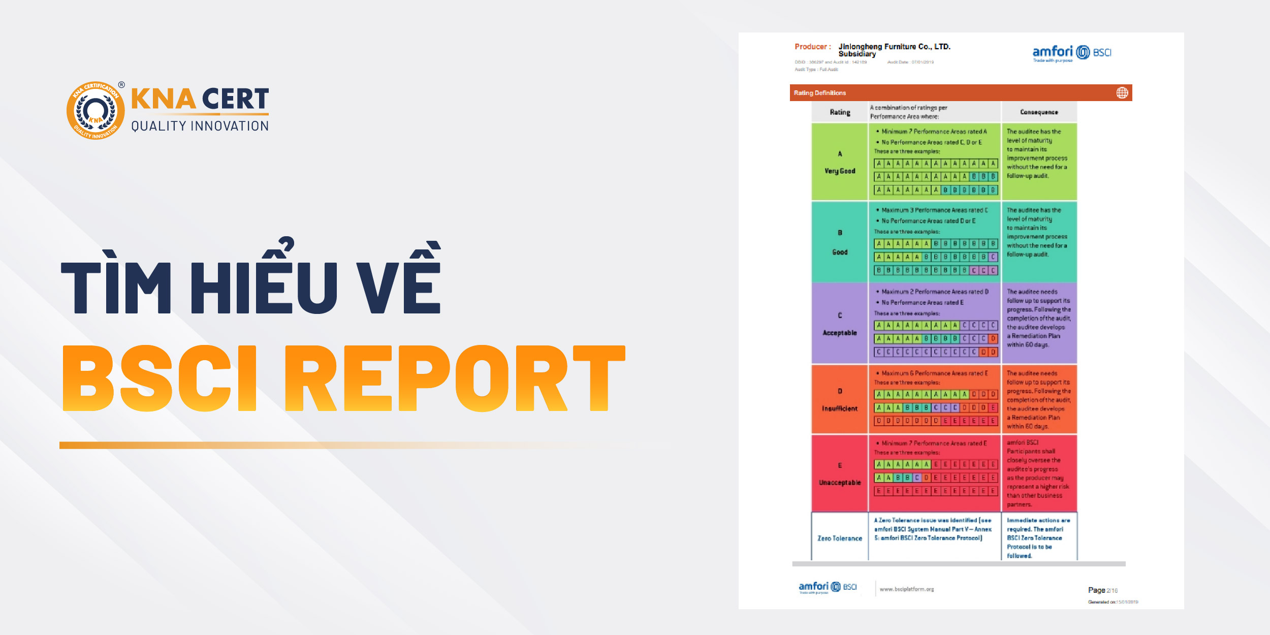 BSCI REPORT LÀ GÌ?