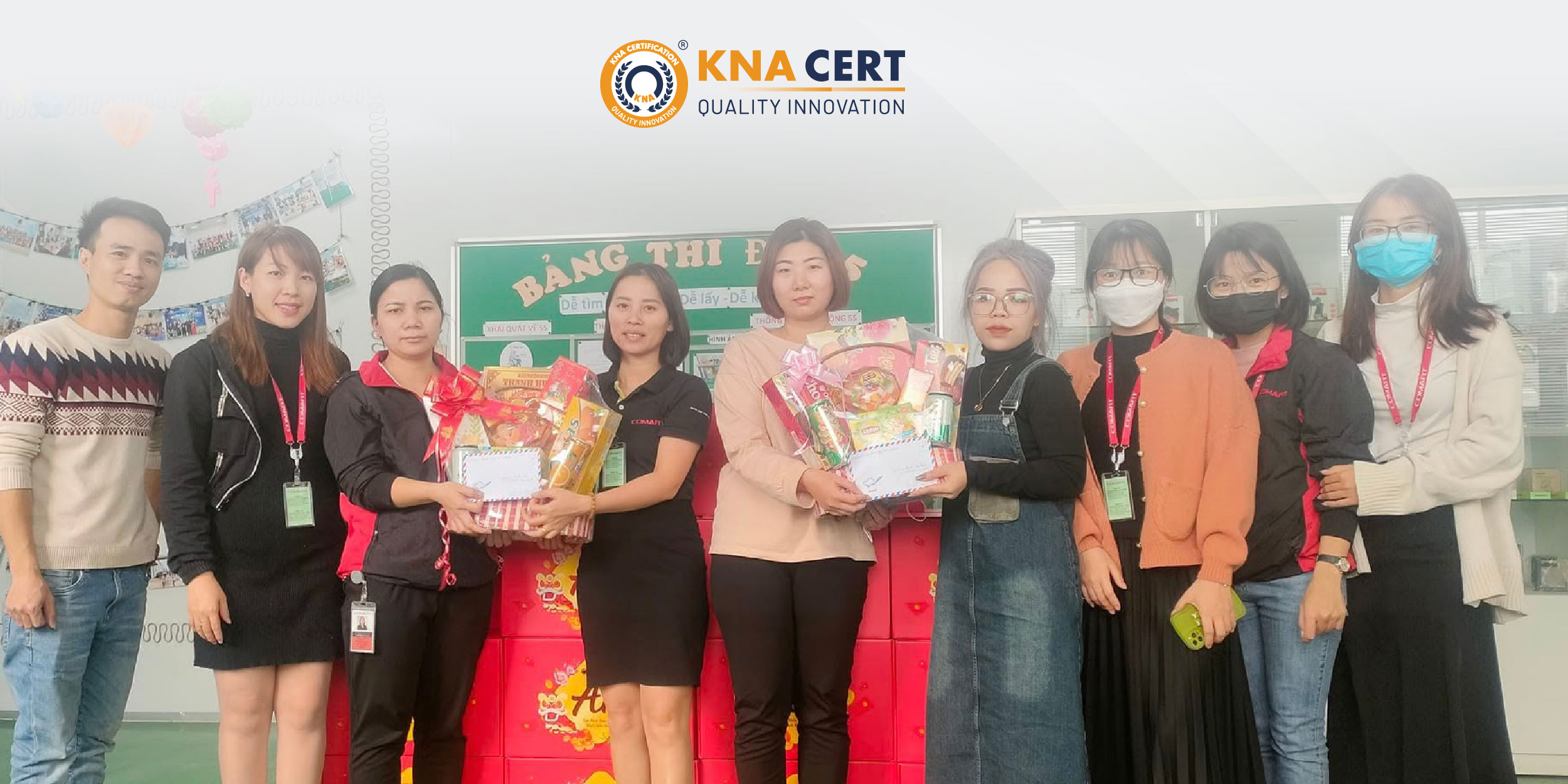 KNA CERT Pre-audit Sedex-SMETA 2 Pillar cho Công ty TNHH Comart Việt Nam 2 Công ty TNHH Comart Việt Nam áp dụng Sedex-SMETA 2 Pillar