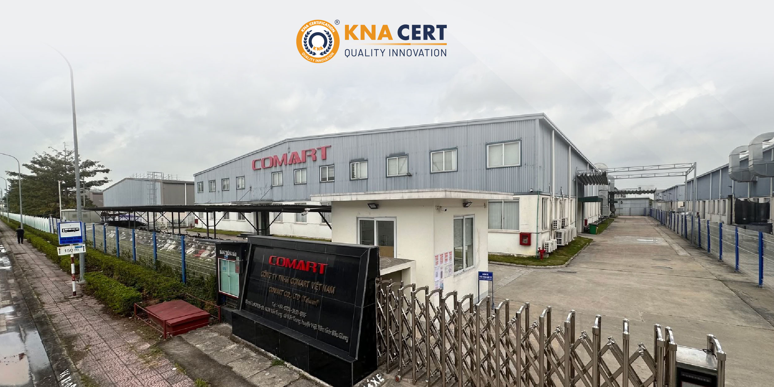 KNA CERT Pre-audit Sedex-SMETA 2 Pillar cho Công ty TNHH Comart Việt Nam 1 Công ty TNHH Comart Việt Nam