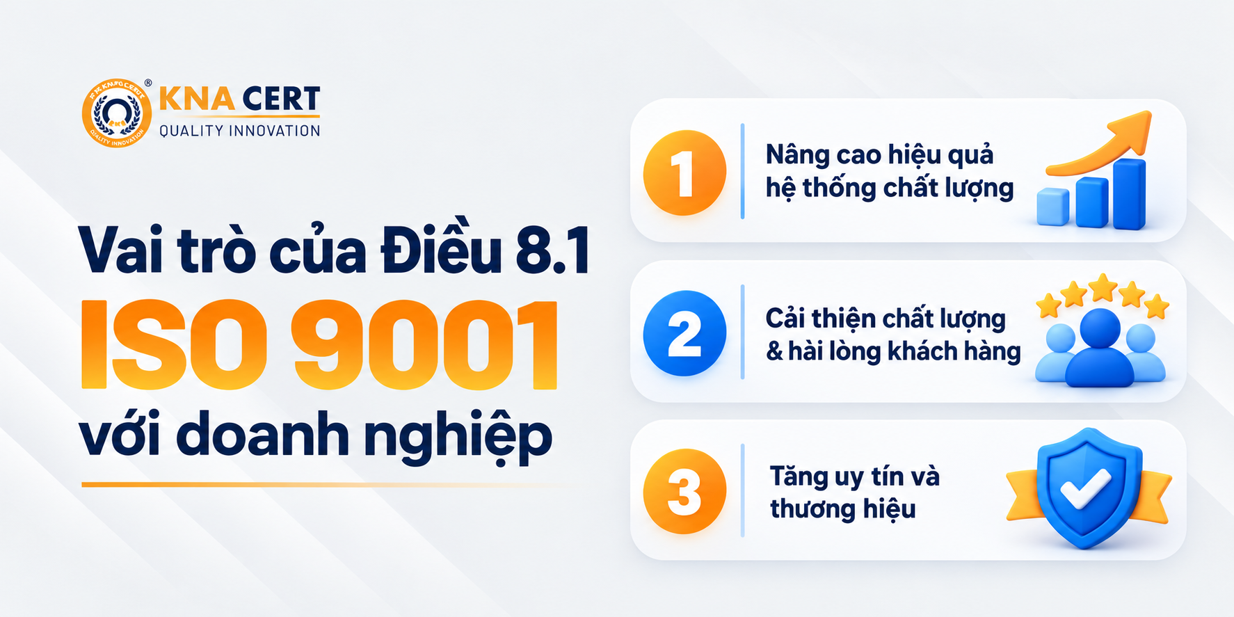 Tầm quan trọng của Điều khoản 8.1 ISO 9001 đối với doanh nghiệp