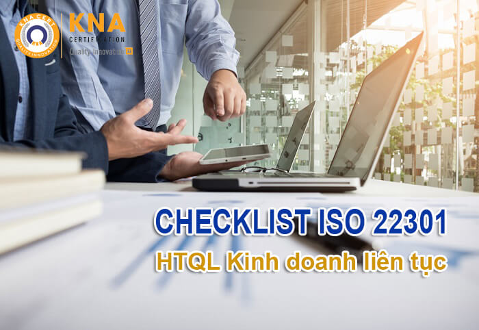 CHECKLIST ISO 22301