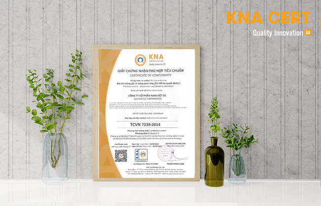 Chứng nhận hợp chuẩn cho Công ty Cổ phần Nam Việt Úc 1 chứng nhận hợp chuẩn công ty cổ phần nam việt úc