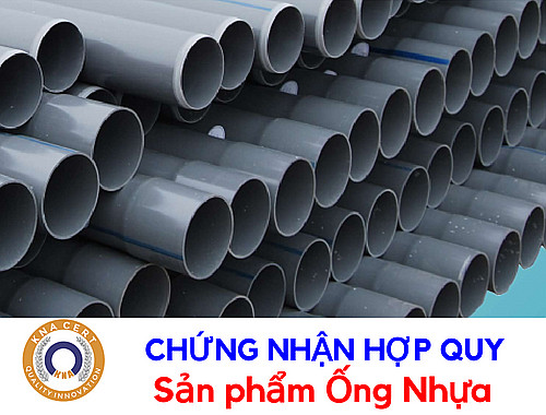 chứng nhận hợp quy ống nhựa 