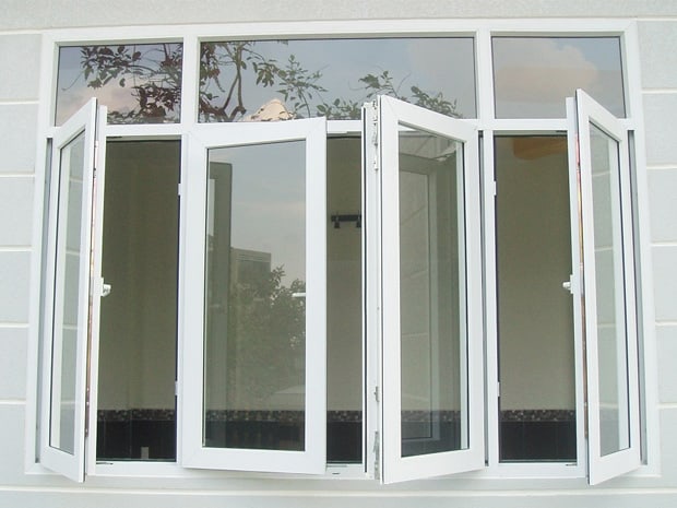 Cửa sổ và cửa đi bằng khung nhựa cứng 321