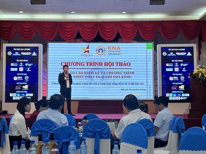 KNA CERT tài trợ & tham gia Chương trình "Kết nối xanh phát triển bền vững" của Hội doanh nhân trẻ Long An 3 KNA CERT tài trợ & tham gia Chương trình