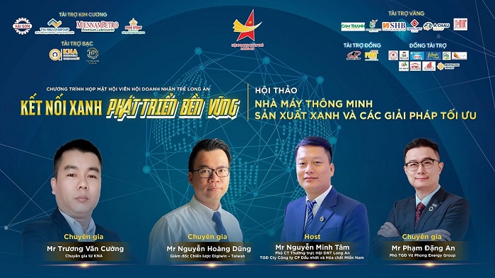 KNA CERT tài trợ & tham gia Chương trình "Kết nối xanh phát triển bền vững" của Hội doanh nhân trẻ Long An 1 KNA CERT tài trợ & tham gia Chương trình