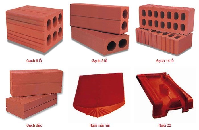  hợp chuẩn Gạch rỗng đất sét nung