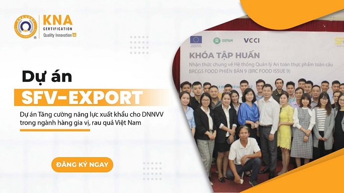 Thông báo về việc hợp tác của KNA CERT trong dự án SFV-Export 1 hop tac hoi thao