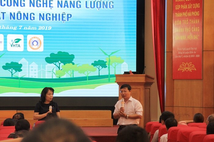 KNA CERT tham dự Hội thảo ứng dụng các giải pháp, công nghệ năng lượng phục vụ sản xuất nông nghiệp tại Hải Phòng 2 hội thảo organic và global gap