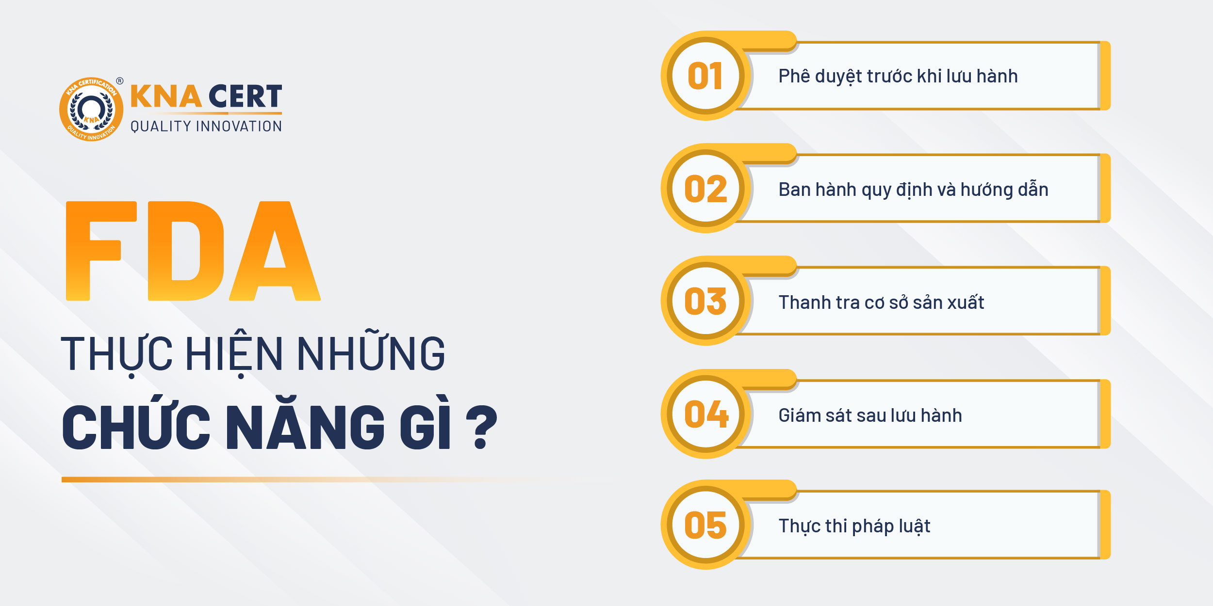 Chức năng và nhiệm vụ của FDA là gì?