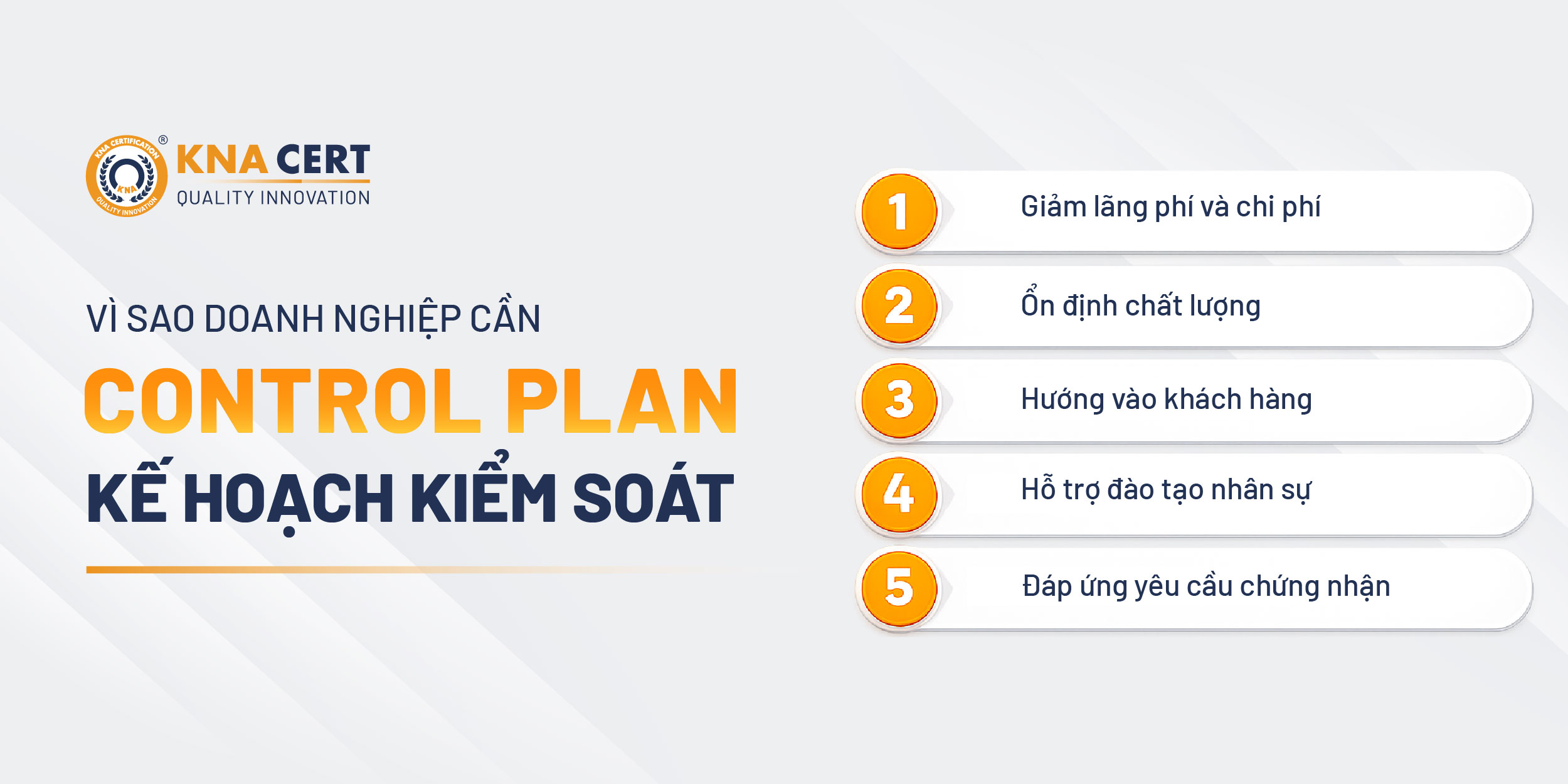 Control Plan Là Gì? Cách Xây Dựng Kế Hoạch Kiểm Soát Cho Doanh Nghiệp 4 Vì sao doanh nghiệp cần xây dựng Kế hoạch kiểm soát?