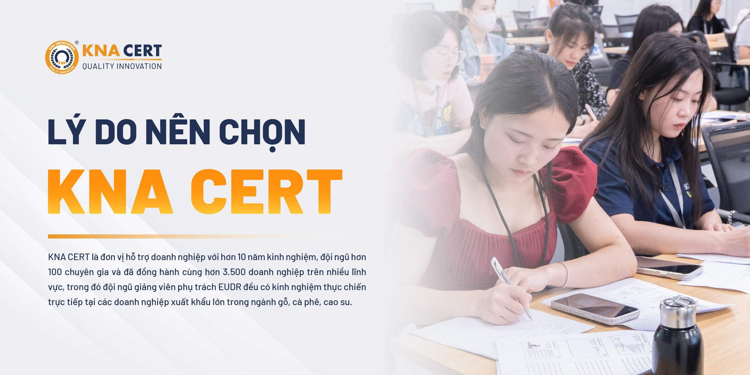 Vì sao nên chọn KNA CERT?