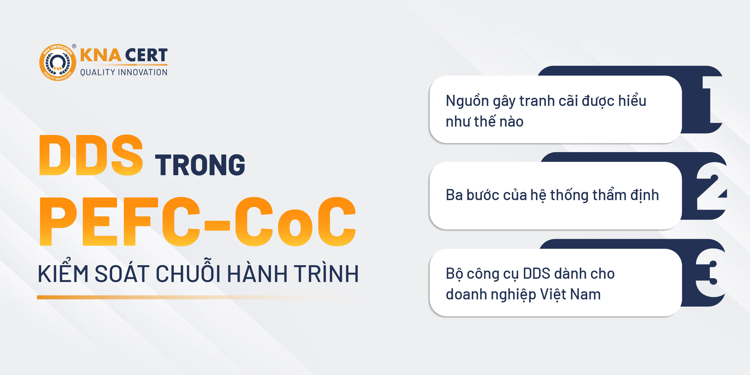 Hệ thống thẩm định (DDS) trong PEFC-CoC là gì & Các bước thực hiện?