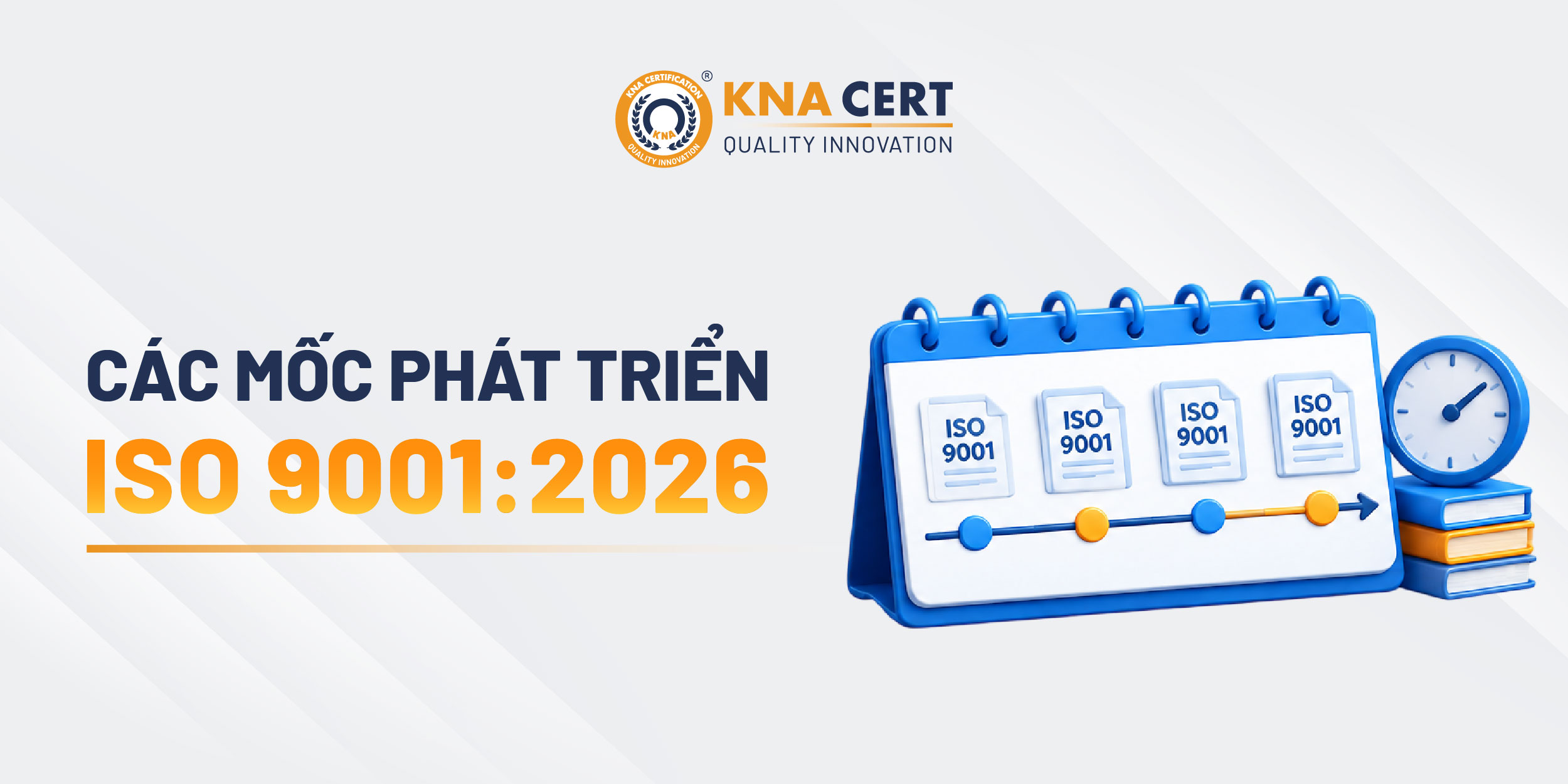 Phiên bản ISO 9001:2026 được xây dựng qua những mốc thời gian nào