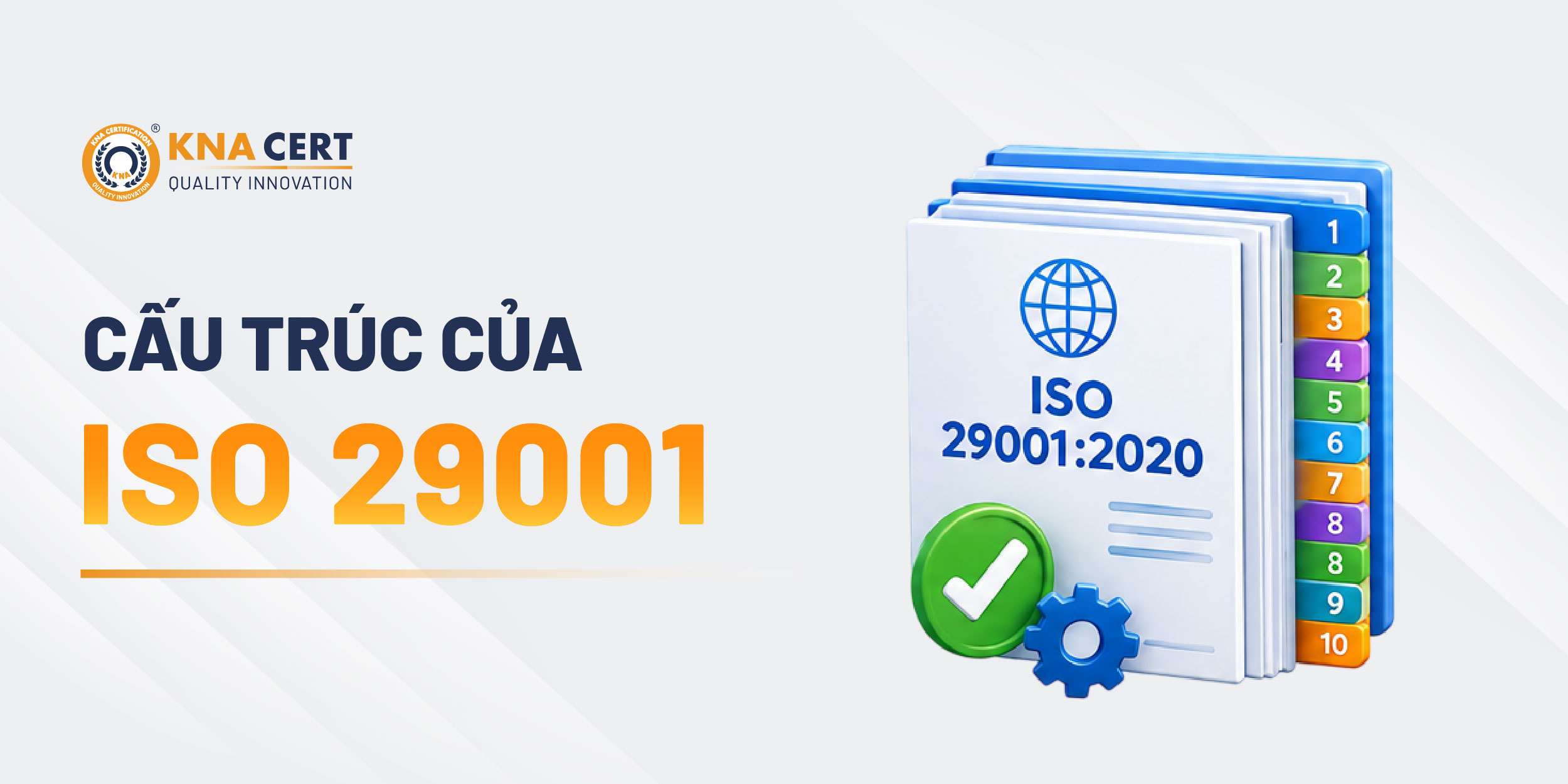 Cấu trúc tiêu chuẩn ISO 29001 2020 gồm những phần nào