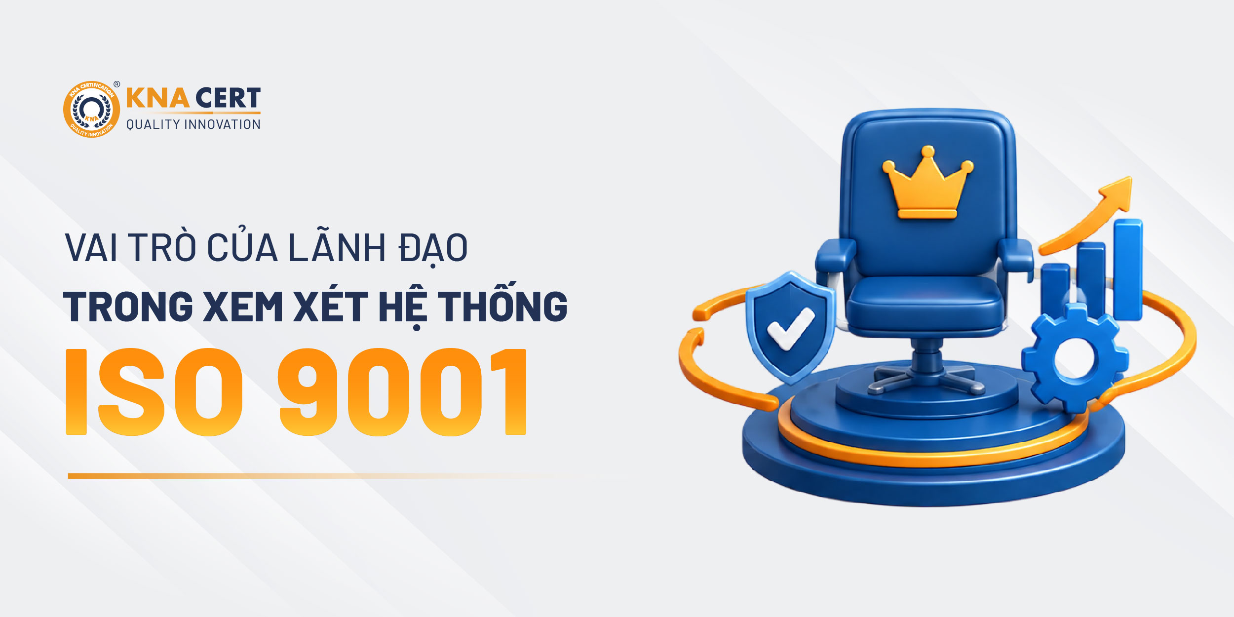 Lãnh đạo cao nhất có vai trò gì trong Quy trình xem xét của lãnh đạo theo ISO 9001